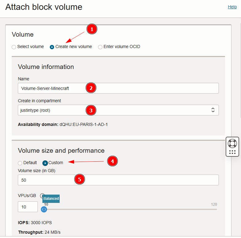 Instance creation 12