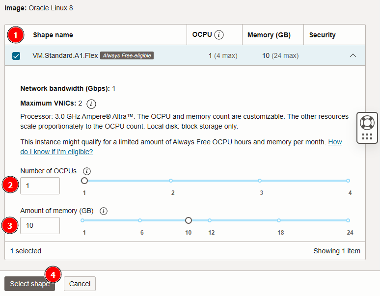 Instance creation 6